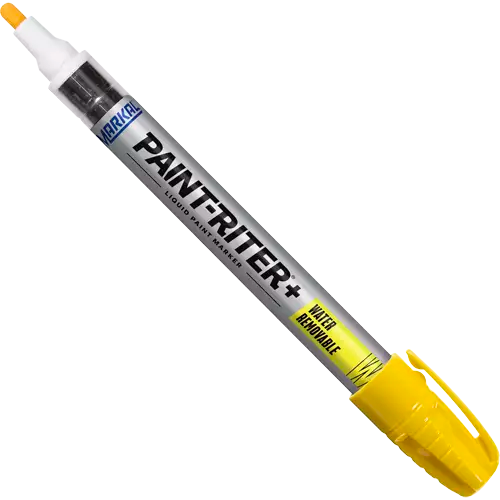 Markal Paint-Riter®+ Water Removable Paint Marker, Liquid, Yellow