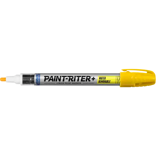 Markal Paint-Riter®+ Water Removable Paint Marker, Liquid, Yellow