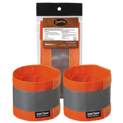 High Visibility Leg Bands Pack of 10 Pairs