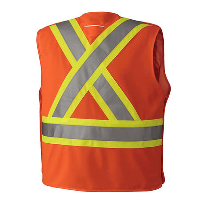 Pioneer Hi-Viz Drop Shoulder Tear Away Vest