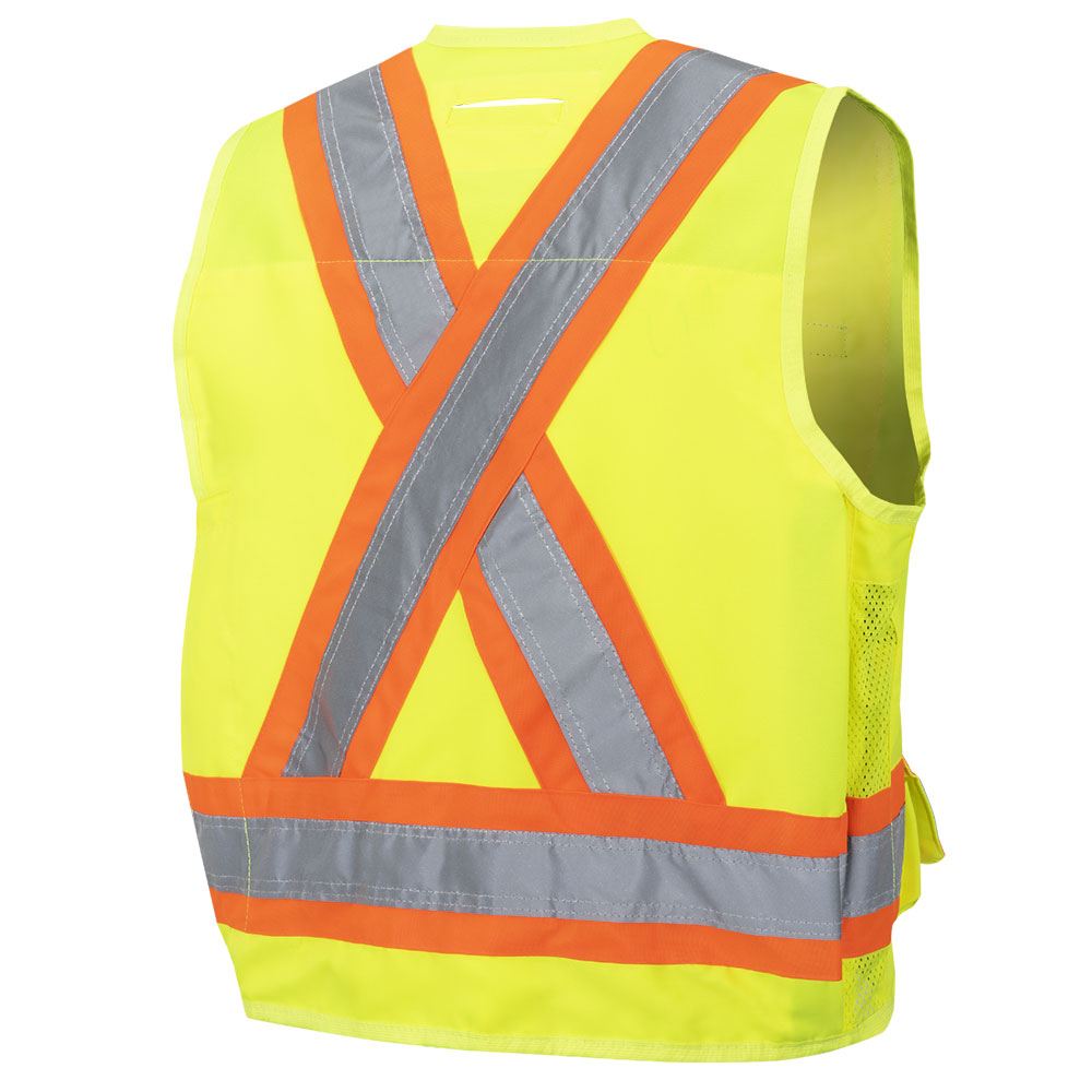Pioneer Hi-Vis Surveyors Vest, Yellow