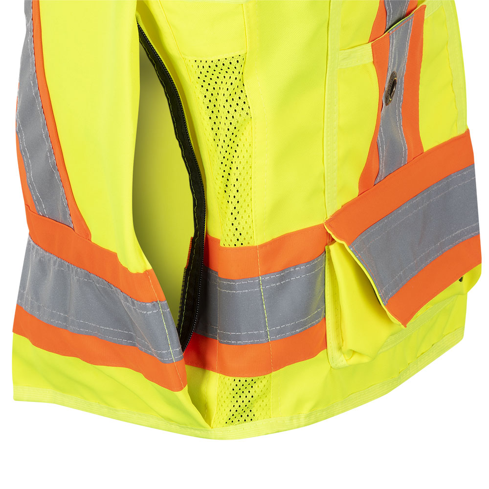 Pioneer Hi-Vis Surveyors Vest, Yellow