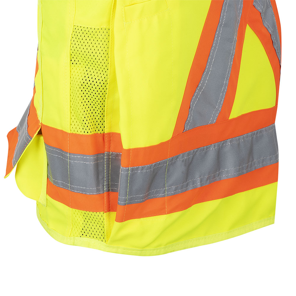 Pioneer Hi-Vis Surveyors Vest, Yellow