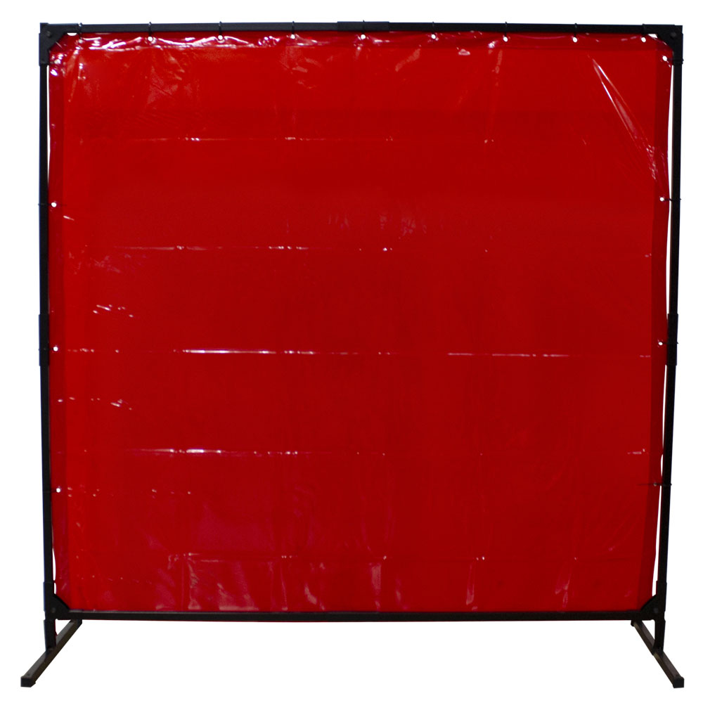 Welding Screen - 14mm Transparent Orange 6'x 10'