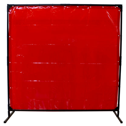 Welding Screen - 14mm Transparent Orange, 6' x 10'