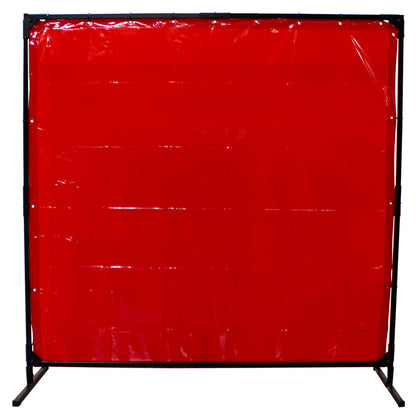 Welding Screen - 14mm Transparent Orange 6'x 10'