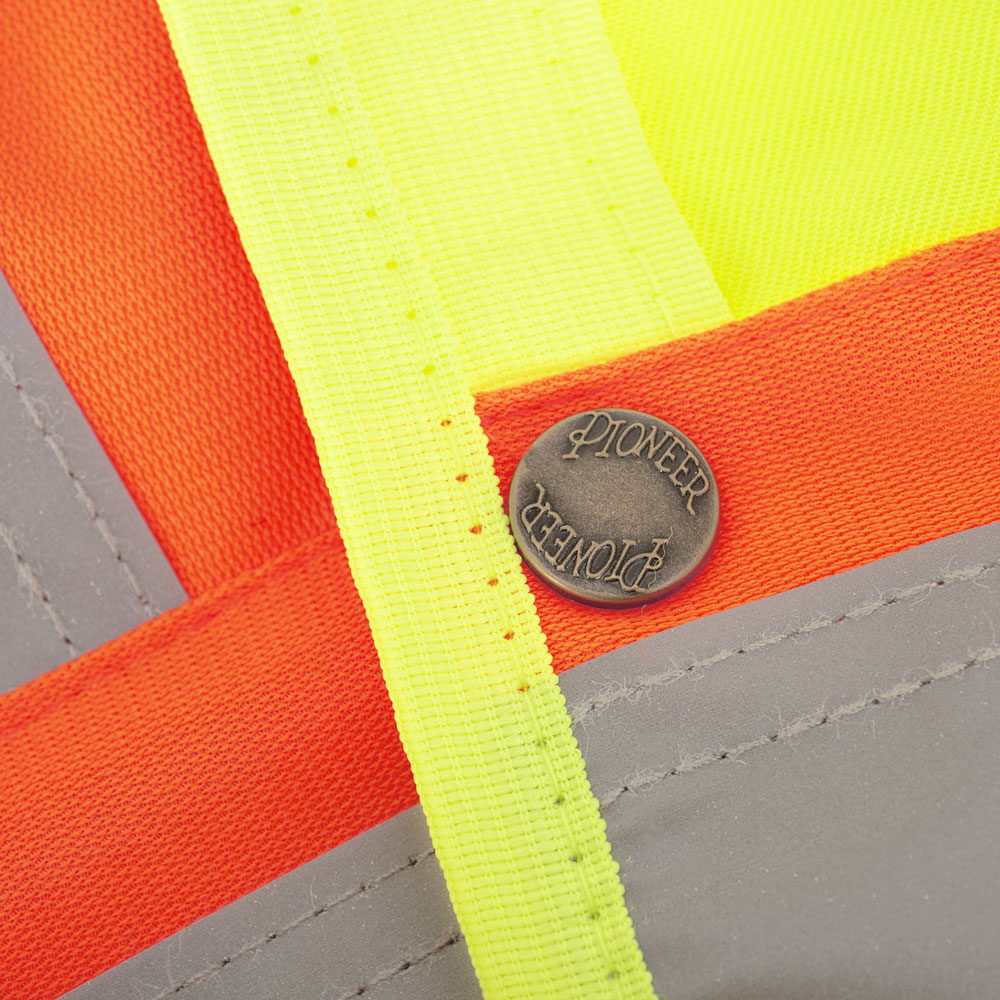 Pioneer Hi-Vis Surveyors Vest, Yellow