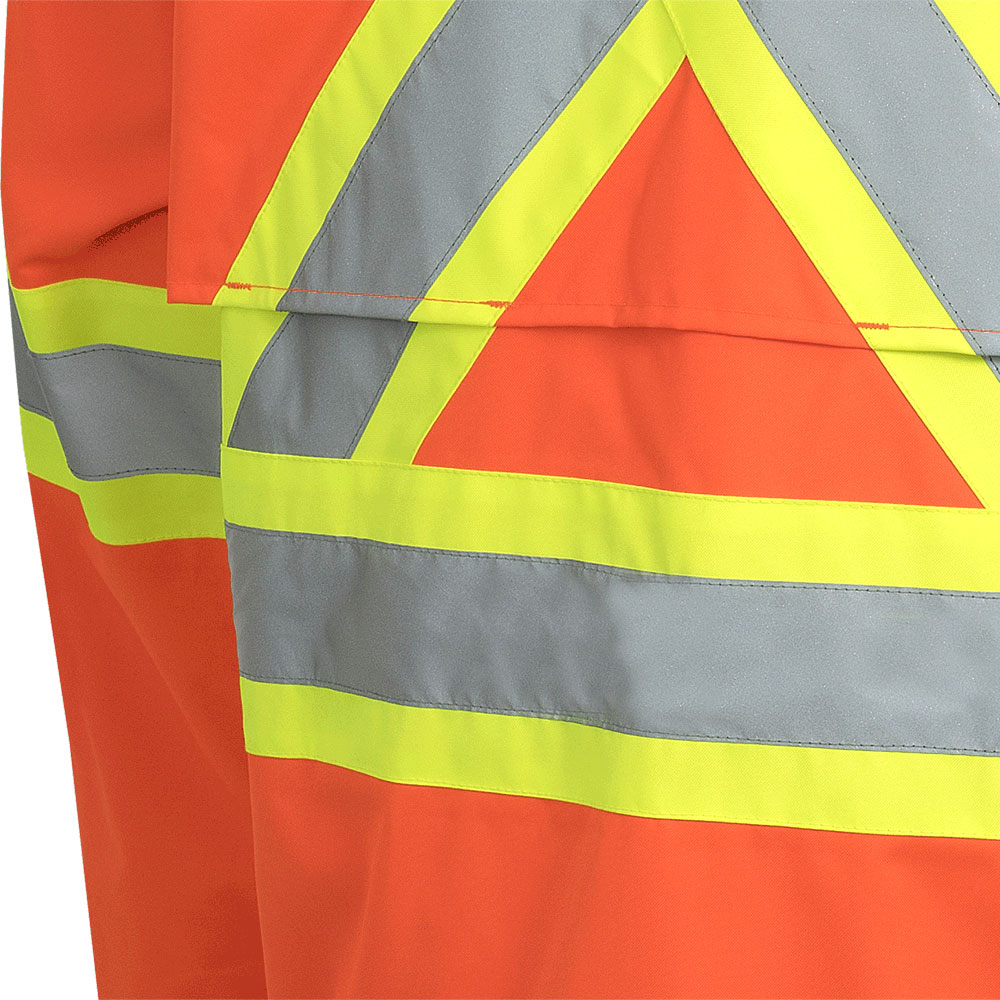 Waterproof Safety Jackets - "The Rock" - PU Coated 300D Oxford Polyester