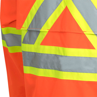 Waterproof Safety Jackets - "The Rock" - PU Coated 300D Oxford Polyester
