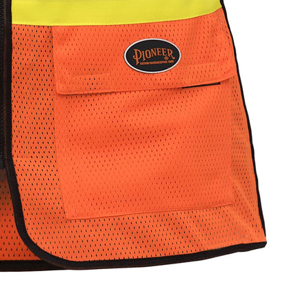 Womens Hi-Vis Orange Safety Tear-Away Vest