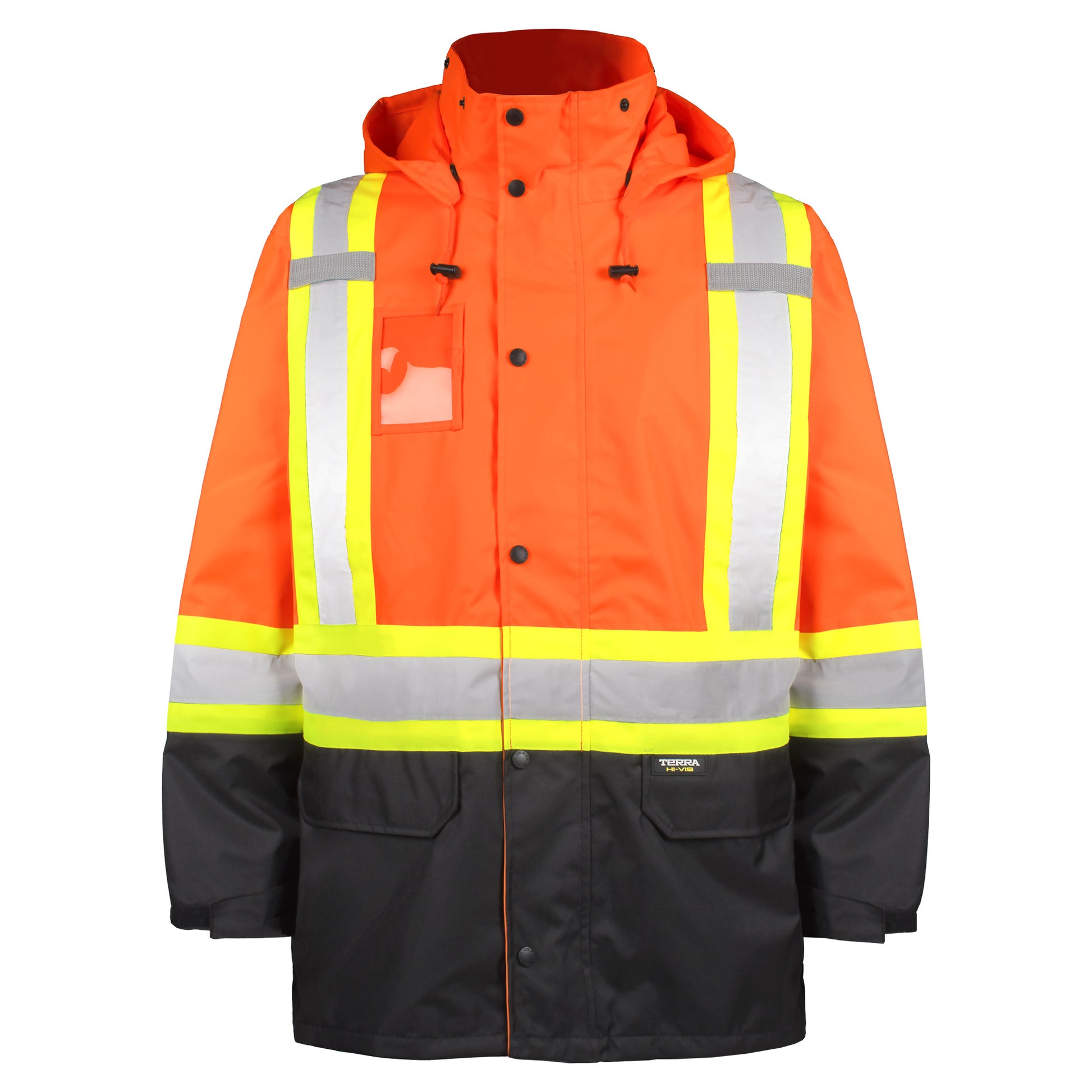 TERRA Hi-Vis 300-Deniers Rain Jacket - supplynow.ca