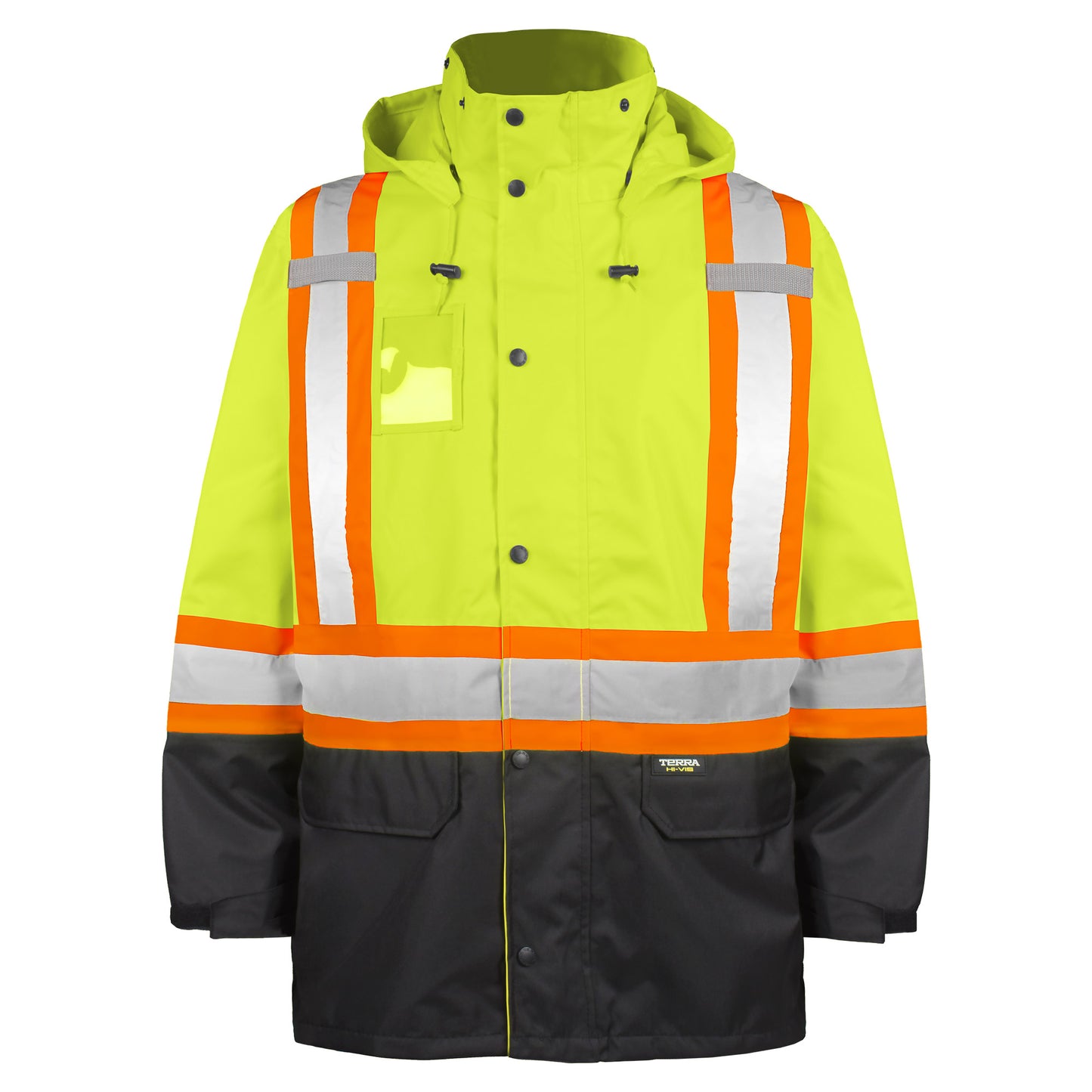 TERRA Hi-Vis 300-Deniers Rain Jacket - supplynow.ca
