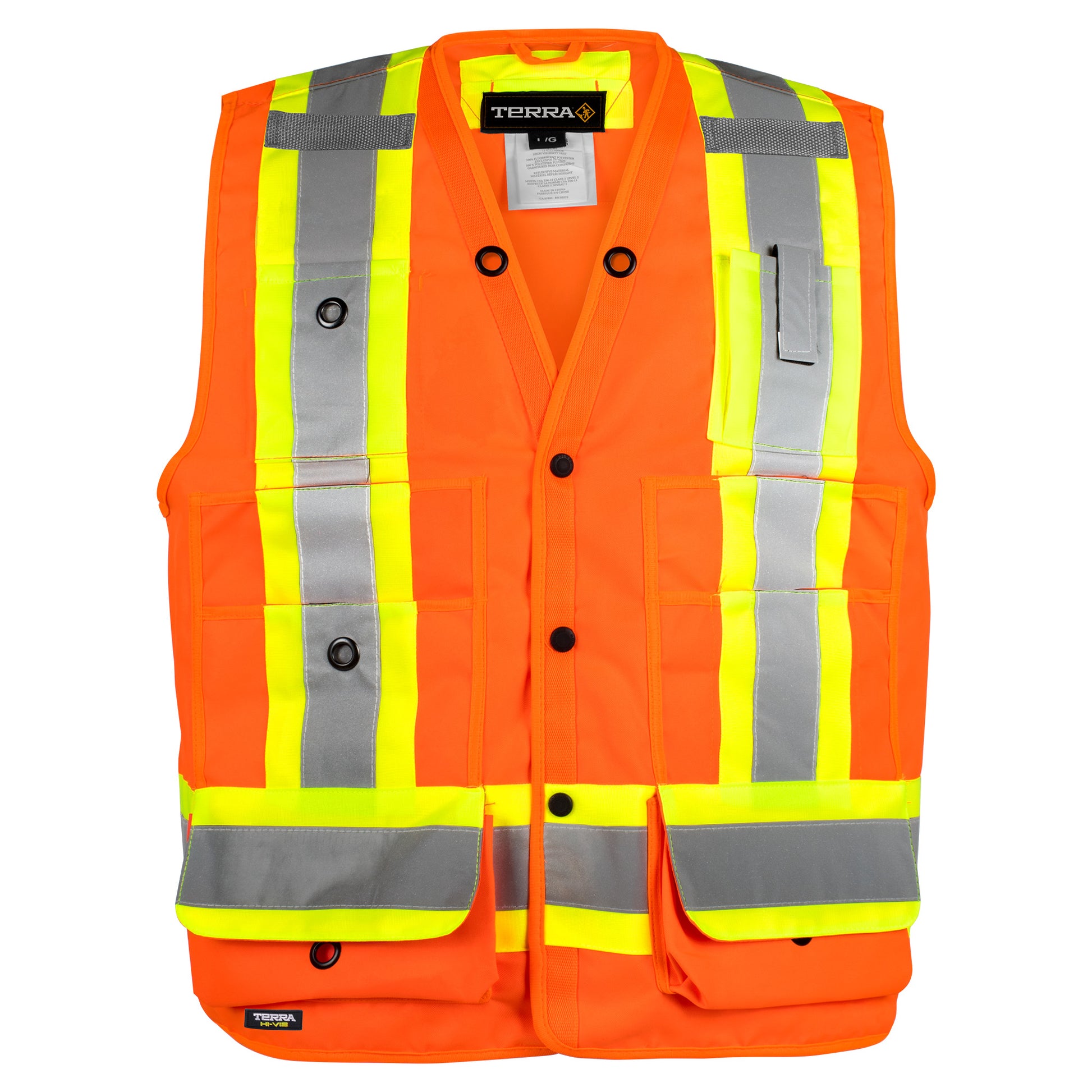 TERRA Hi-Vis Surveyor's Vest - supplynow.ca