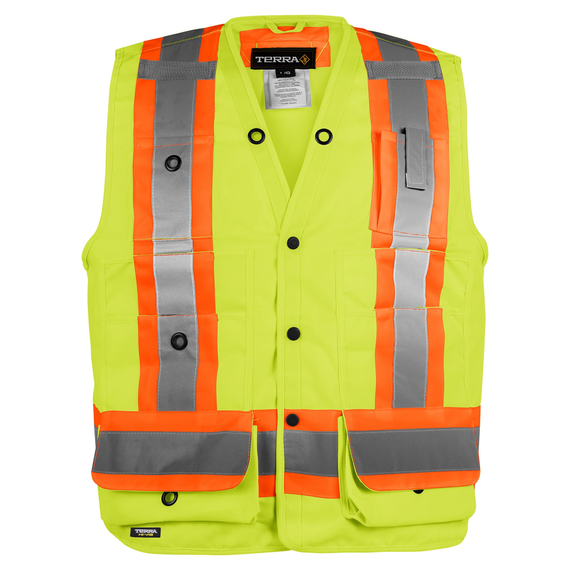 TERRA Hi-Vis Surveyor's Vest - supplynow.ca