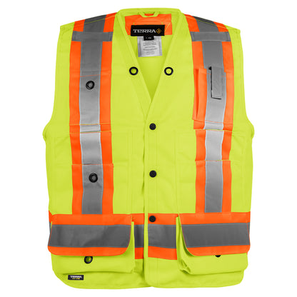 TERRA Hi-Vis Surveyor's Vest - supplynow.ca