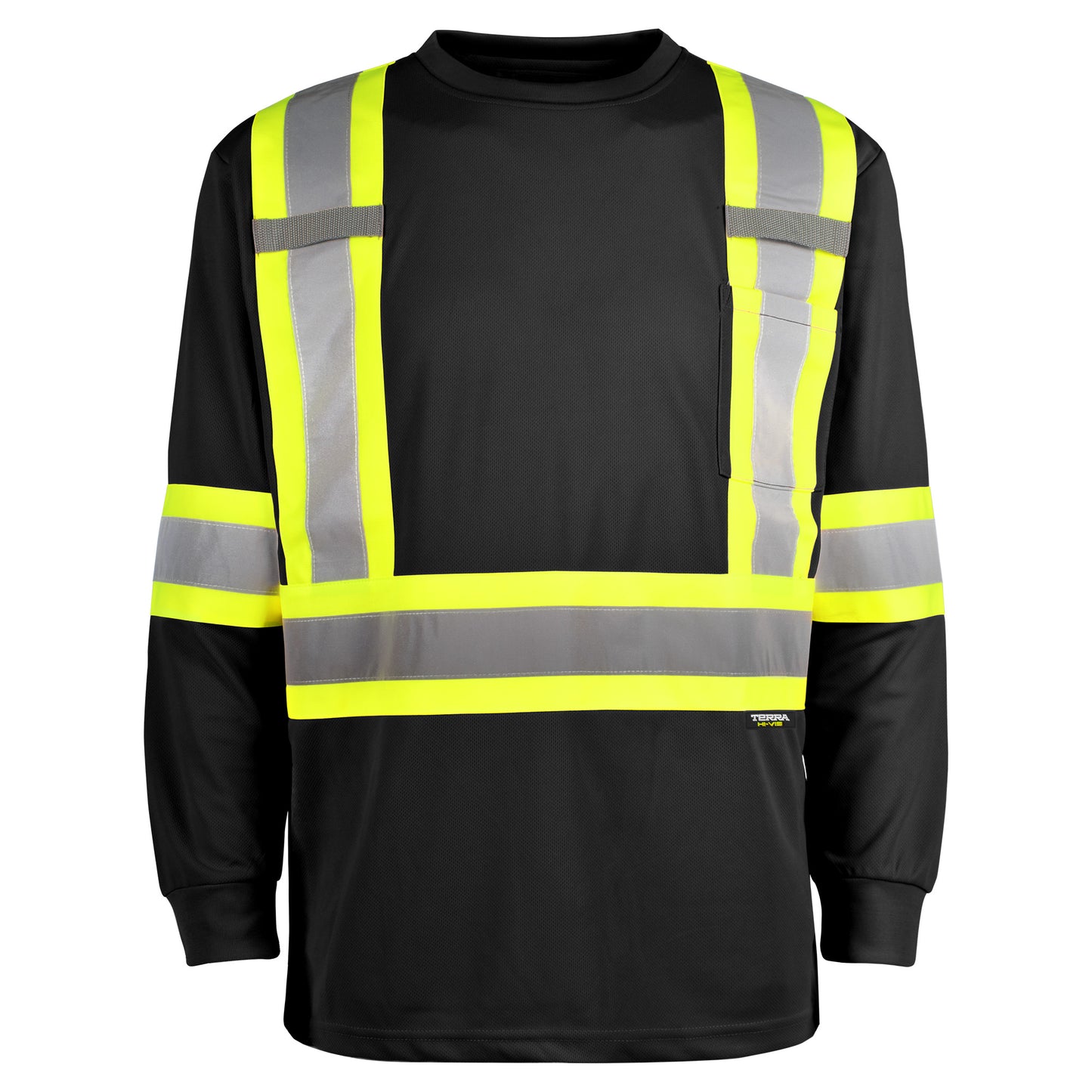 TERRA Hi-Vis Long Sleeve T-Shirt - supplynow.ca