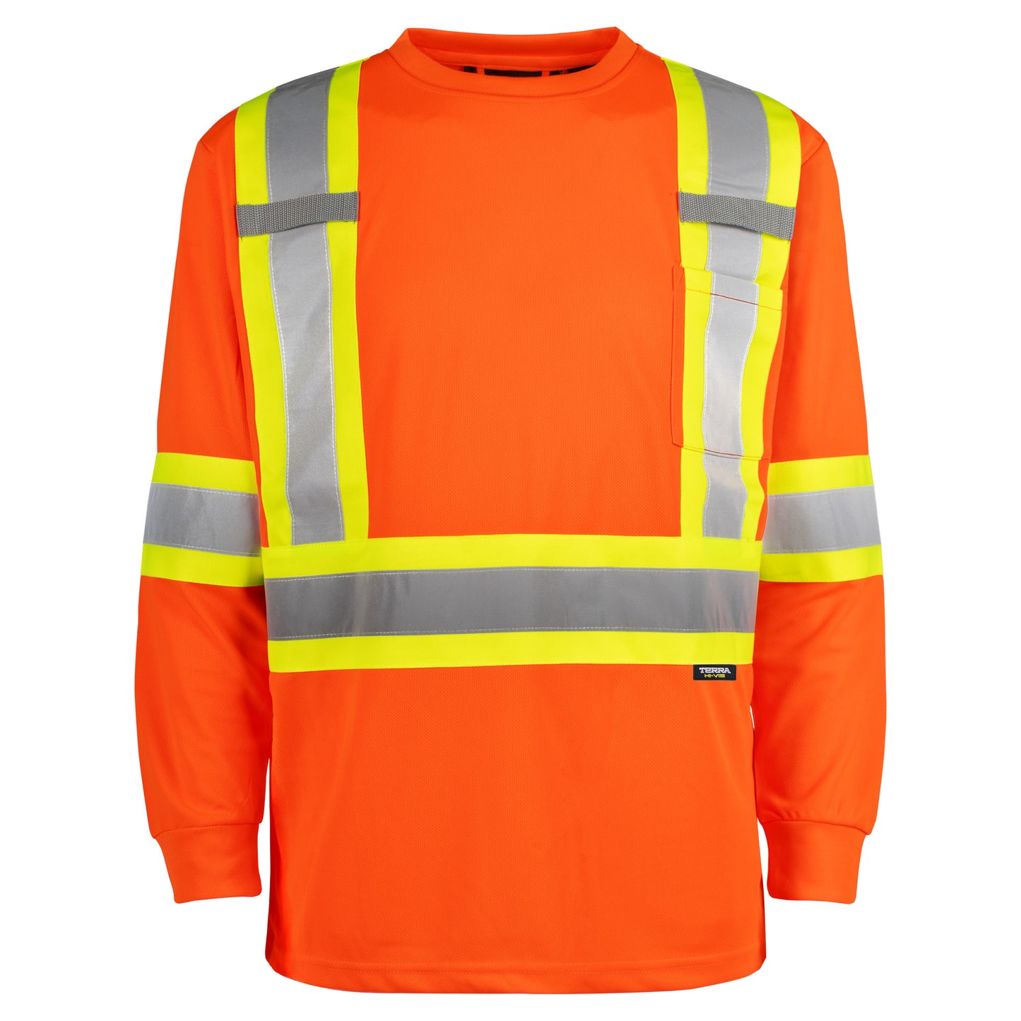 TERRA Hi-Vis Long Sleeve T-Shirt - supplynow.ca