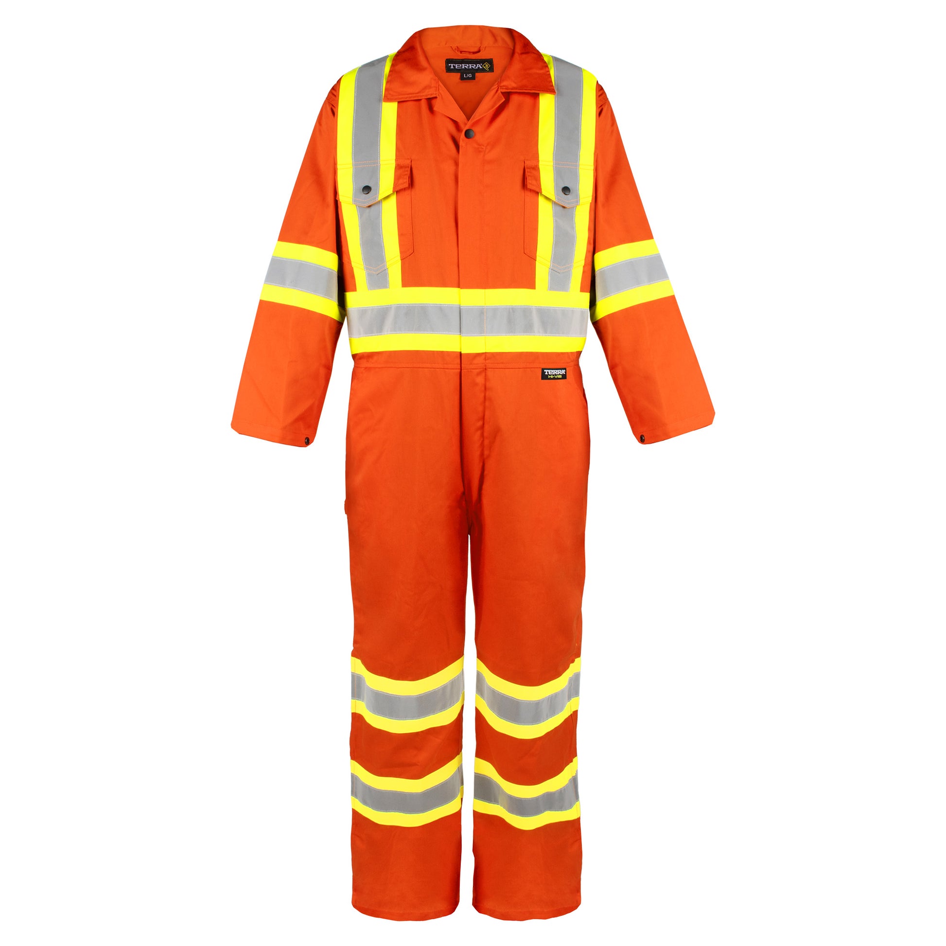 TERRA Hi-Vis Unlined Coverall - supplynow.ca