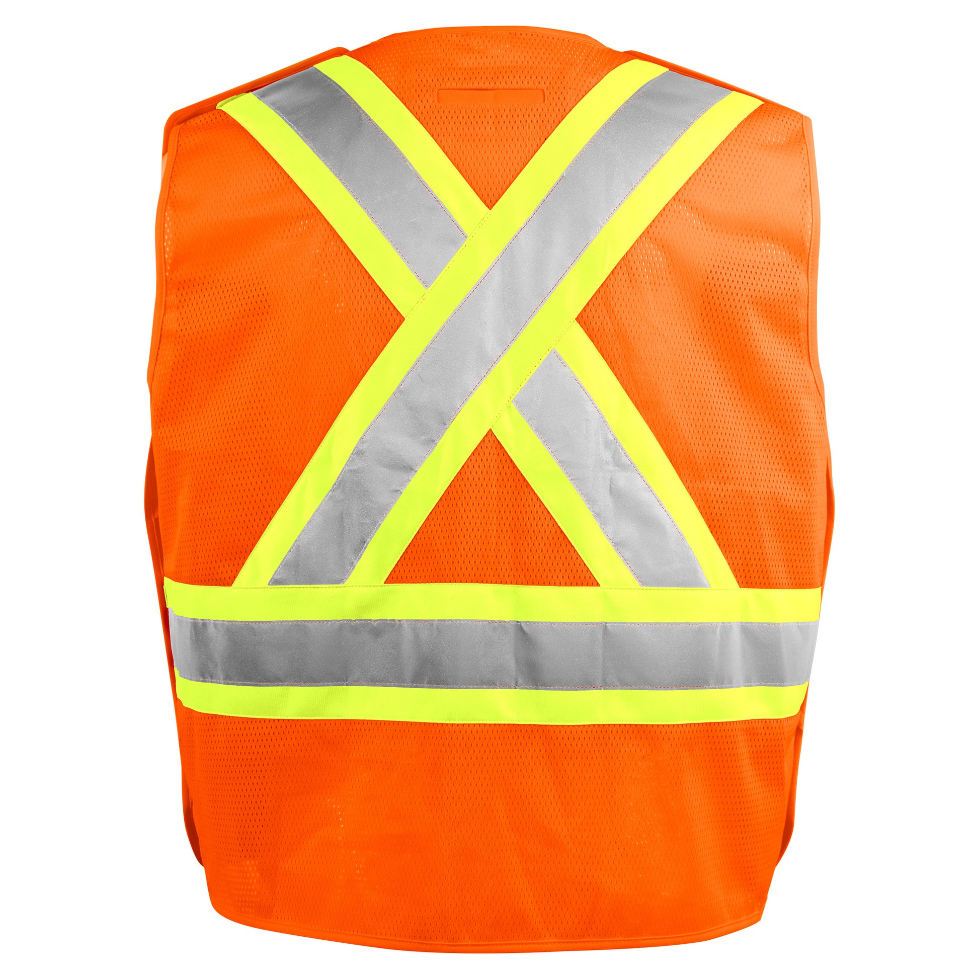 TERRA Hi-Vis 5 Point Tear Away Vest With Zipper - supplynow.ca