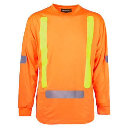 TERRA Hi-vis long sleeve t-shirt