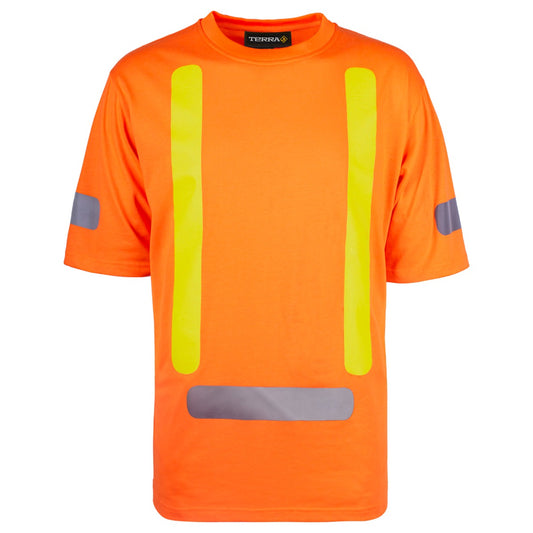 TERRA Hi-Vis Short Sleeve T-Shirt