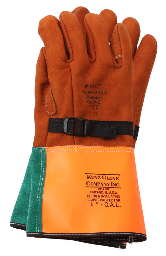 Kunz Buffed Cowhide High Voltage Protectors