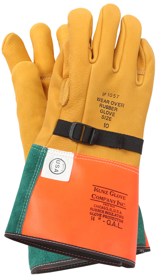 Kunz Tan Cowhide High Voltage Protectors