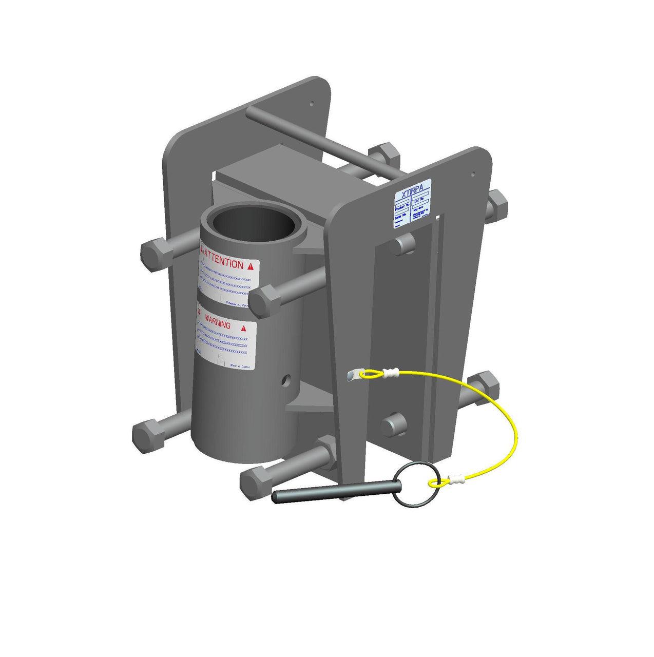 MSA XTIRPA, 3" Barrel Adapter Base