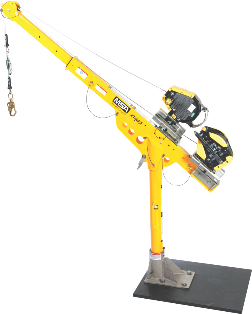 MSA XTIRPA, 4" Mast for Davit Arm