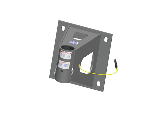 MSA XTIRPA, 3" Mural Adapter Base with 8-14" Offset