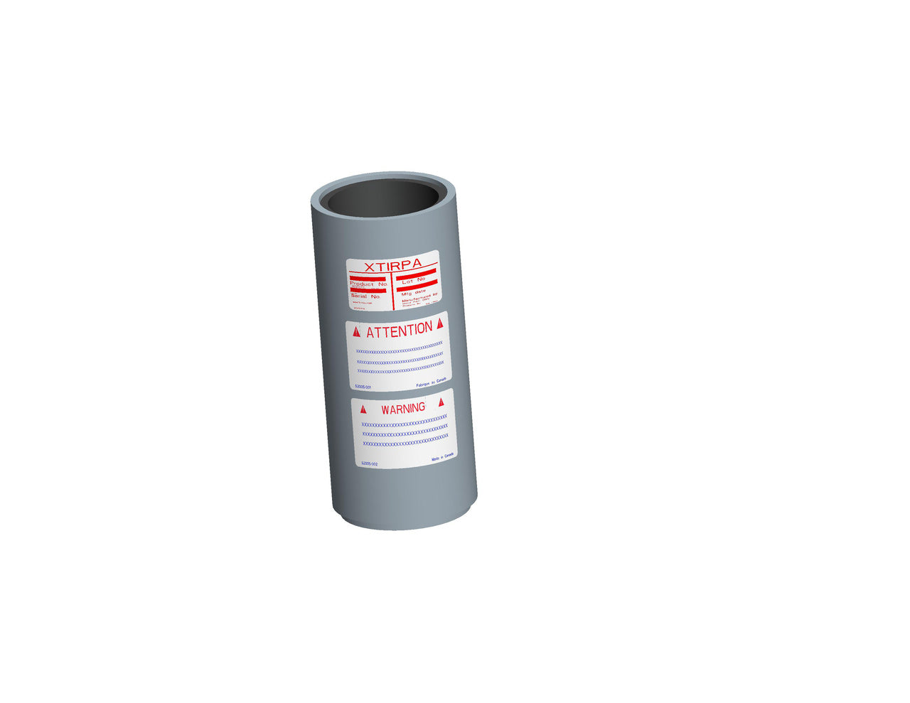 MSA XTIRPA, 3" Sleeve Adapter Base