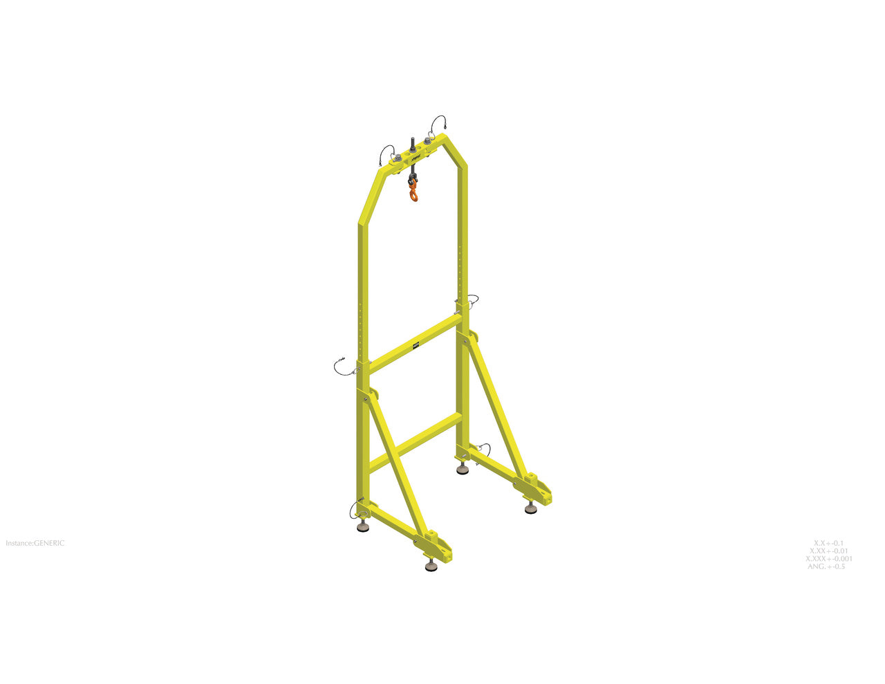 MSA XTIRPA, Jib Adapter for Lateral Entry