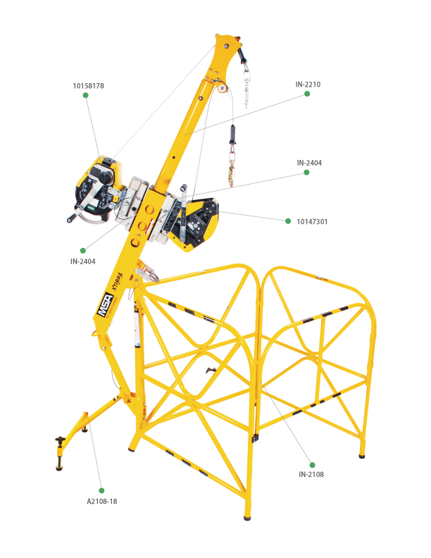 MSA XTIRPA Manhole Guard System