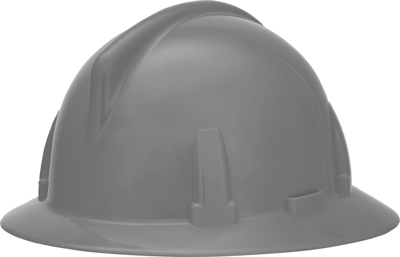 Topgard Protective Hard Hat, Full Brim Style