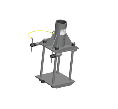 MSA XTIRPA, 3" H-Beam Adapter Base