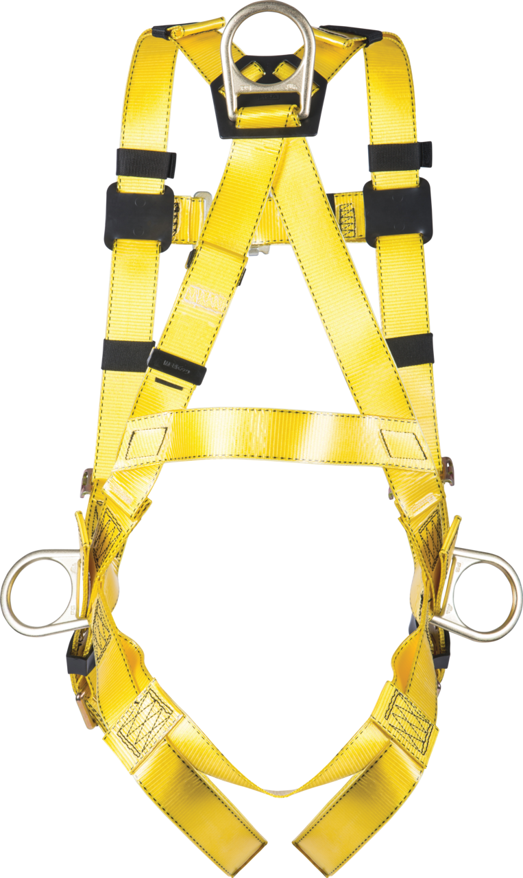 Gravity Urethane Coated Harness, Vest-Type, Yellow