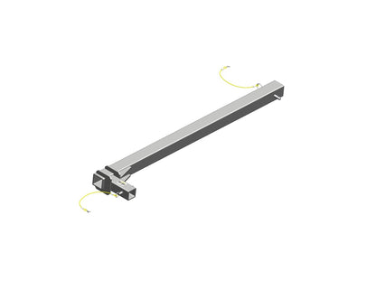 MSA XTIRPA, 90 Degree Extension for Universal T-Base for 4" Mast