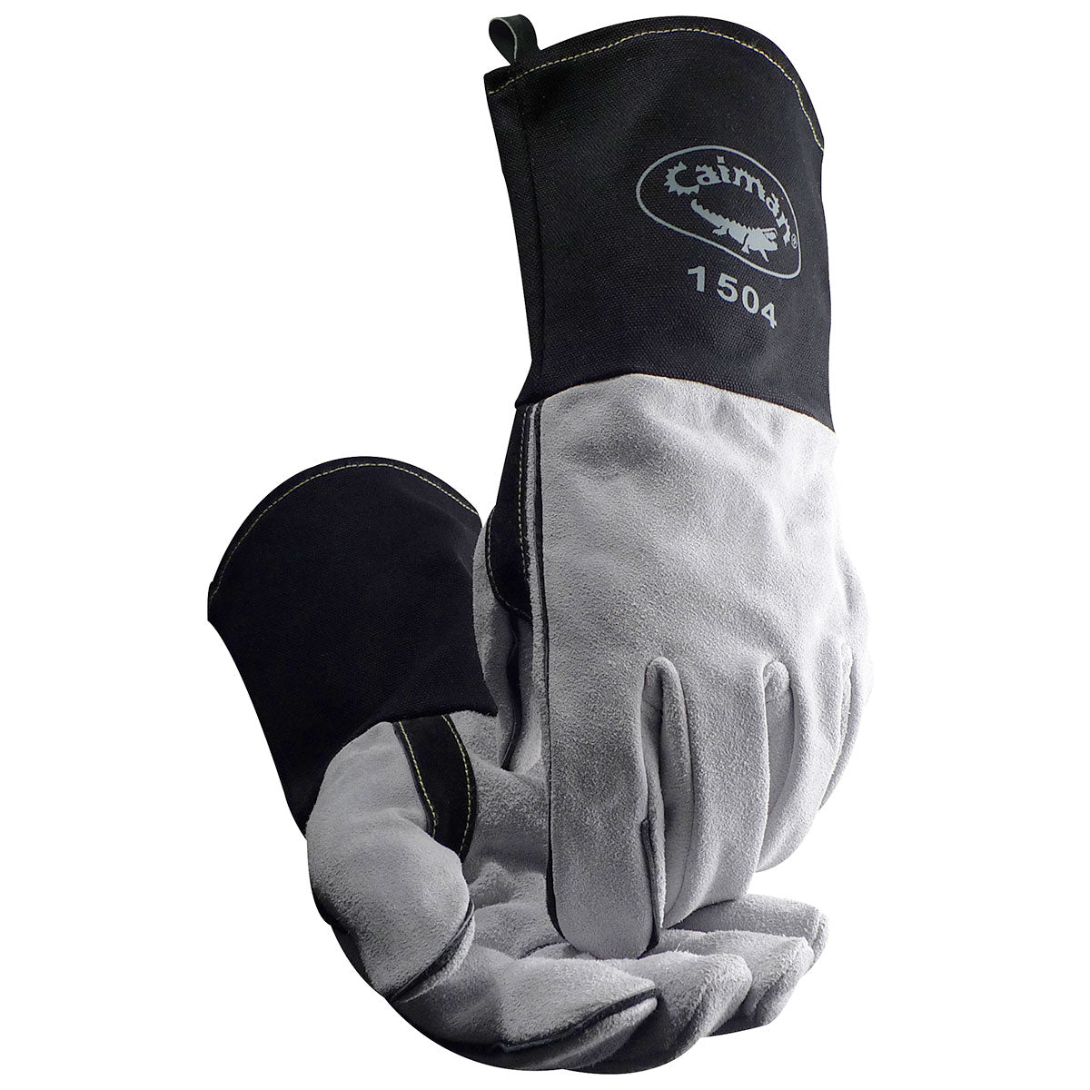 Caiman® Premium Split Cowhide MIG/Stick Welder's Glove with FR Cotton Cuff