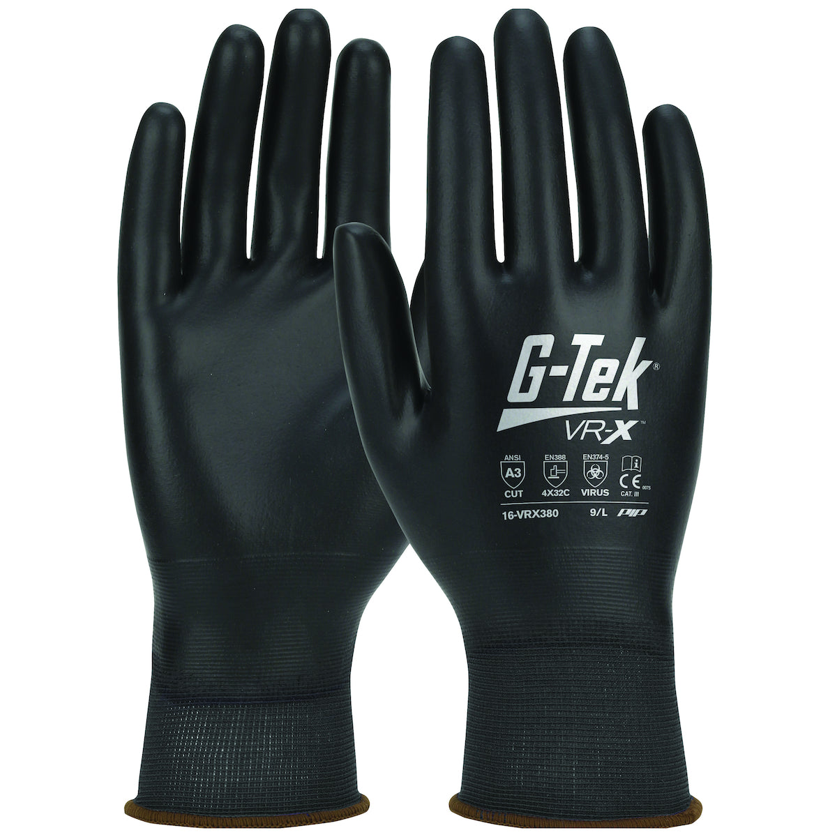 G-TEK VR-X: Gloves with Advanced Barrier Protection Cut Level A3, TouchScreen Compatible