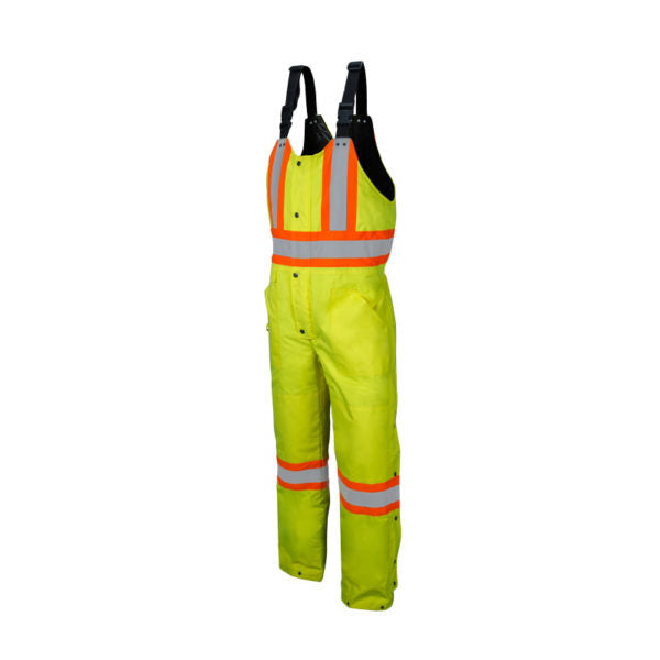 High Visibility Winter Traffic Overalls