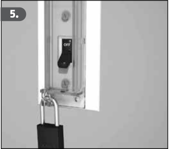 Lockout Wall Switch- E250