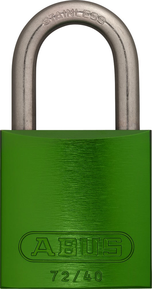 Lockout Safety Padlock Aluminium-25mm-green