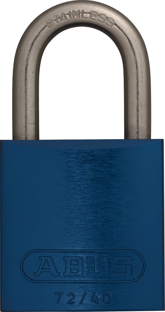 Lockout Safety Padlock Aluminium-25mm-blue