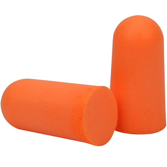 Mega Bullet™ Disposable Soft Polyurethane Foam Ear Plugs | NRR 32 | 200 Pairs (267-HPF210)
