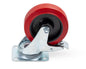 6" HD Casters 2 Swivel with brake 2 Swivel by ArmorGuard