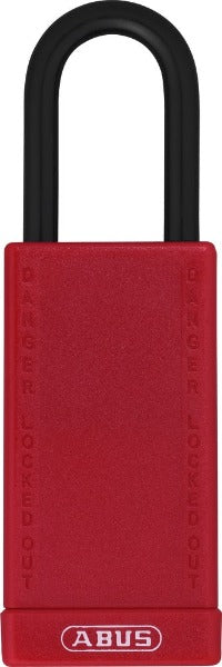 Lockout Safety Padlock Nylon Covered Aluminum 74/40