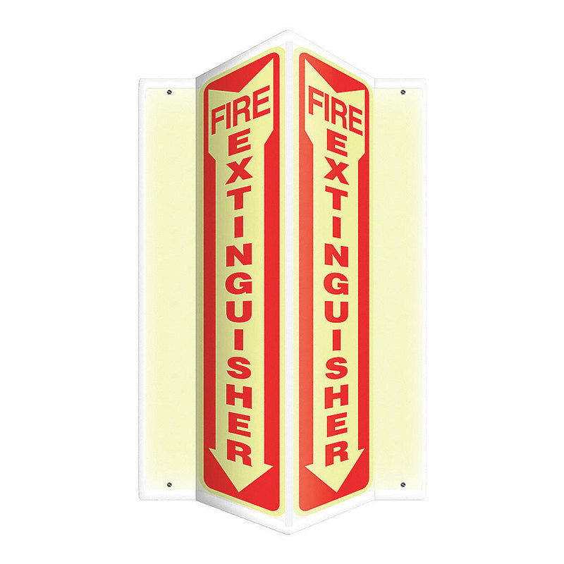 "Fire Extinguisher (Projection Sign)" -Safety Sign