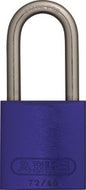 Lockout Safety Padlock Aluminium-40 mm-purple