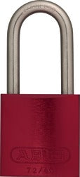 Lockout Safety Padlock Aluminium-40 mm-red