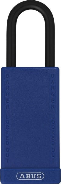 Lockout Safety Padlock Nylon Covered Aluminum 74/40